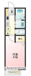 メゾン・ド・ララ【2階】の間取り