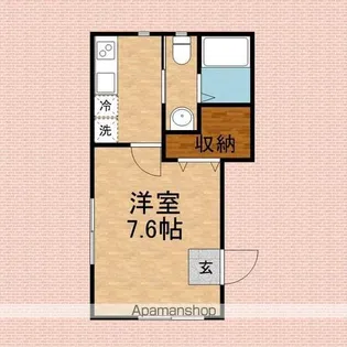 BESTSTAGE新座東【202号室】の間取り