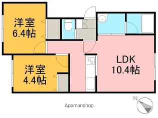 イル・ソーレⅡ【3階】の間取り