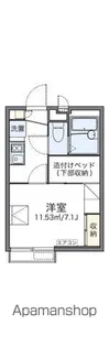レオパレスネオライフ江古田Ⅱ【1階】の間取り