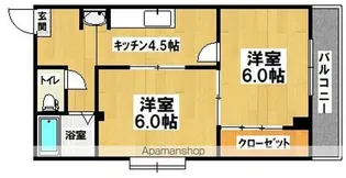 パラッツォF【305号室】の間取り