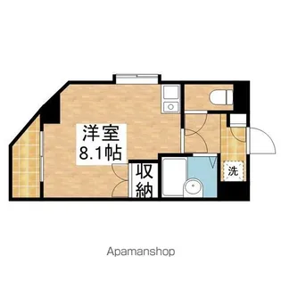 アーバン塩付【201号室】の間取り