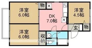 3DKの間取り画像