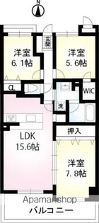 ヴィラモラージュ【4階】の間取り