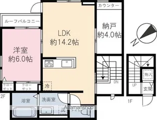 (仮称)赤堤2丁目パレス【202号室】の間取り