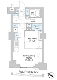 イストワール阿佐ヶ谷【6階】の間取り