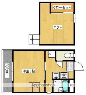 パピヨンⅡ【1階】の間取り