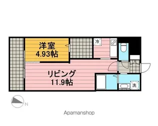 フレア・F【2階】の間取り