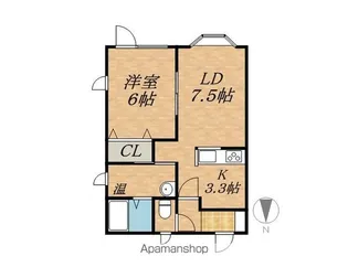 タマキハイムⅤ【2階】の間取り