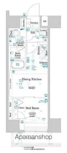 ラフィスタお花茶屋【3階】の間取り