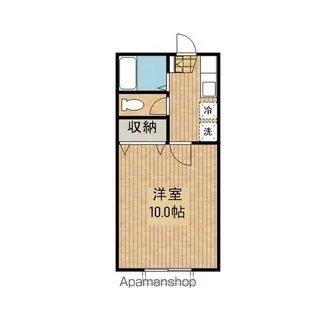 サザンハイツ【107号室】の間取り