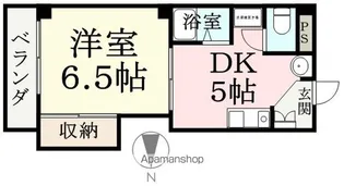 アーバン杉本【1B号室】の間取り