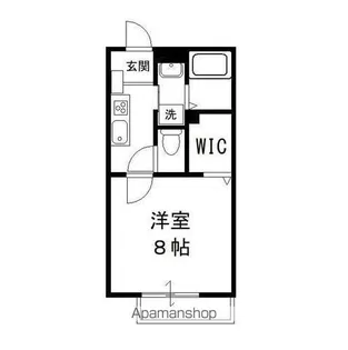 オークス夏見台【2階】の間取り