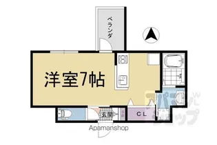 WHITE RADISH【306号室】の間取り
