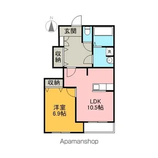 出口ベース【1階】の間取り