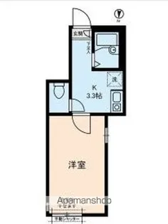 東京都杉並区方南1丁目【アパート】の間取り