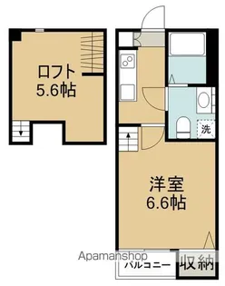 スクエア【1階】の間取り