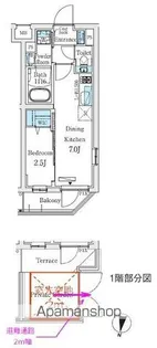 東京都中野区本町5丁目【マンション】の間取り