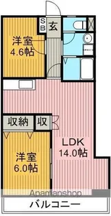 スカイライフ新宿.【4階】の間取り