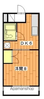 カトレアII【2階】の間取り