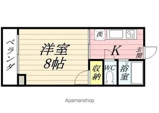 アーバンコート【201号室】の間取り
