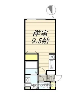 LEGALAND市谷薬王寺【4階】の間取り