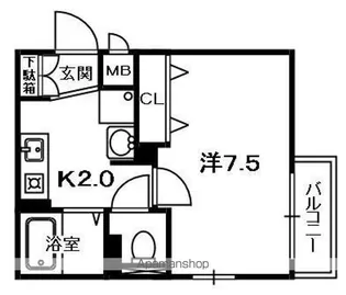 エスパシオ21【1階】の間取り