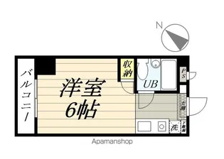 神奈川県横浜市鶴見区矢向4丁目【マンション】の間取り