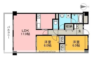 RAFFINE【5階】の間取り