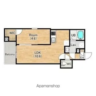 ジーメゾン清須アウラ【1階】の間取り