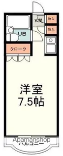 メゾン・ド・セピア【104号室】の間取り