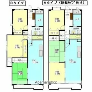 OHSADAハイツ【3階】の間取り