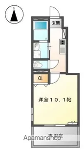 パルティール【1階】の間取り