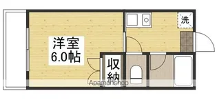 あるふぁ南方Ⅰ【305号室】の間取り