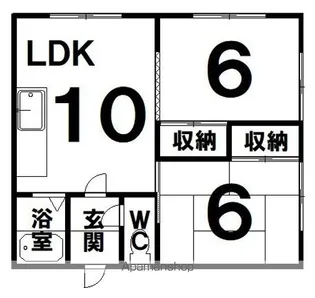 パークマンション2【2階】の間取り