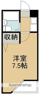 ベルシティ中倉【4階】の間取り