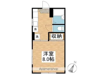 グランドメゾン【102号室】の間取り