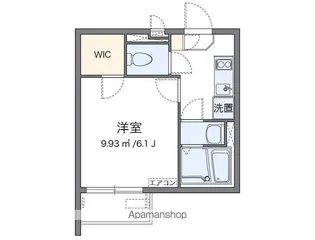 レオネクストリバーパーク【1階】の間取り