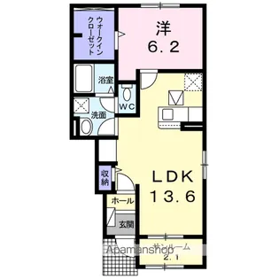 ヴィラ・エクセレンス B【1階】の間取り