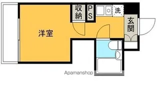 プリンセスコート赤堤【1階】の間取り