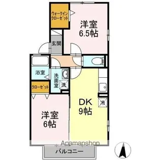 レクサス A【2階】の間取り