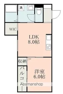 MAJOR大津Ⅲ【1階】の間取り