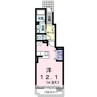 スタート小石川Ⅱ【1階】の間取り