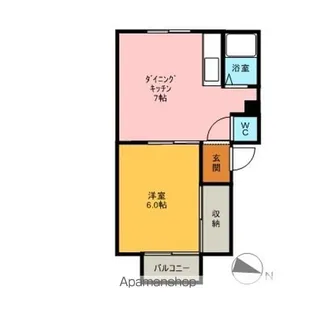 桜ハイツ【2階】の間取り