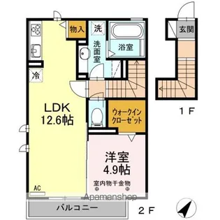 T’sコート【2階】の間取り