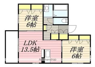 リヴァー宰都イーグル【302.号室】の間取り