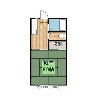 ルミネ加賀野【206号室】の間取り
