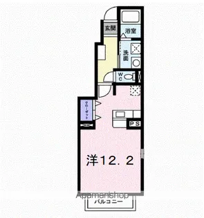 ヴァン アヴェニールA【1階】の間取り