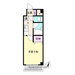 パークサイド見次第1レッツビル【2階】の間取り