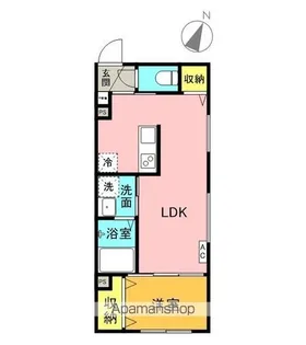 セントラル寺本【2C号室】の間取り
